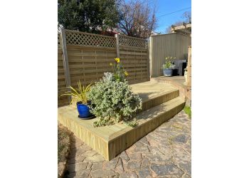 Branch fencing and decking