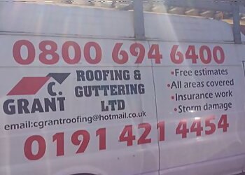 Gateshead roofing contractors C Grant Roofing & Guttering Ltd image 1