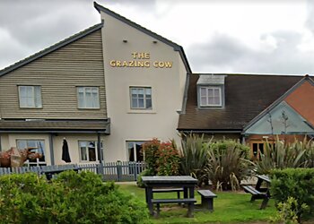 The Grazing Cow at Lawley