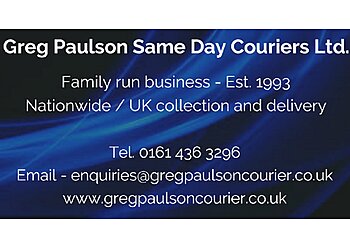 Greg Paulson Same Day Couriers Ltd.