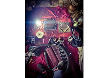 Lady In Red Chimney Sweep