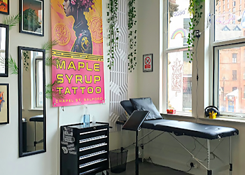 Maple Syrup Tattoo