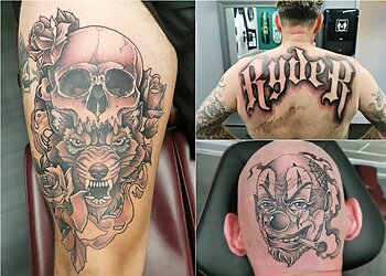 Stars and Swallows Tattoos