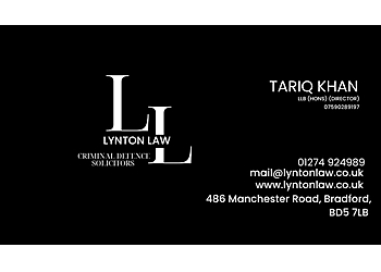 Tariq Khan - LYNTON LAW